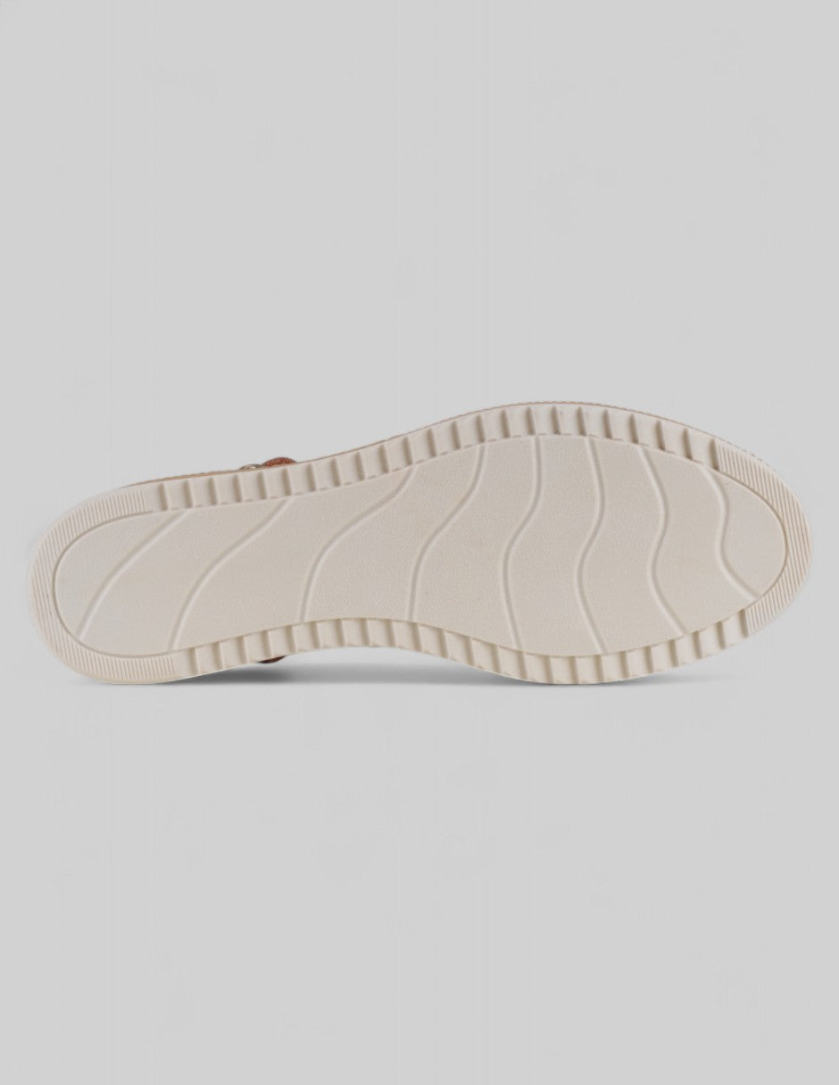 Sandalias de piso Hand made en Piel – Café