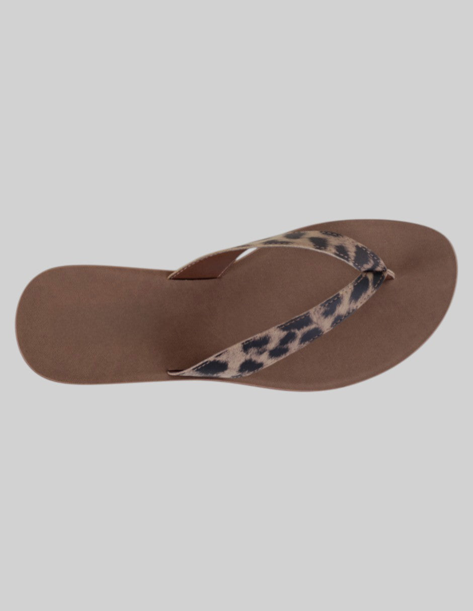 Sandalias clásicas Daily  en Piel vegana – Café