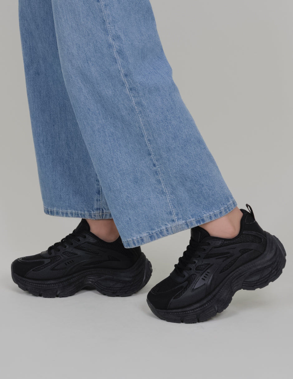 Tenis tipo deportivo   TRX en Textil – Negro
