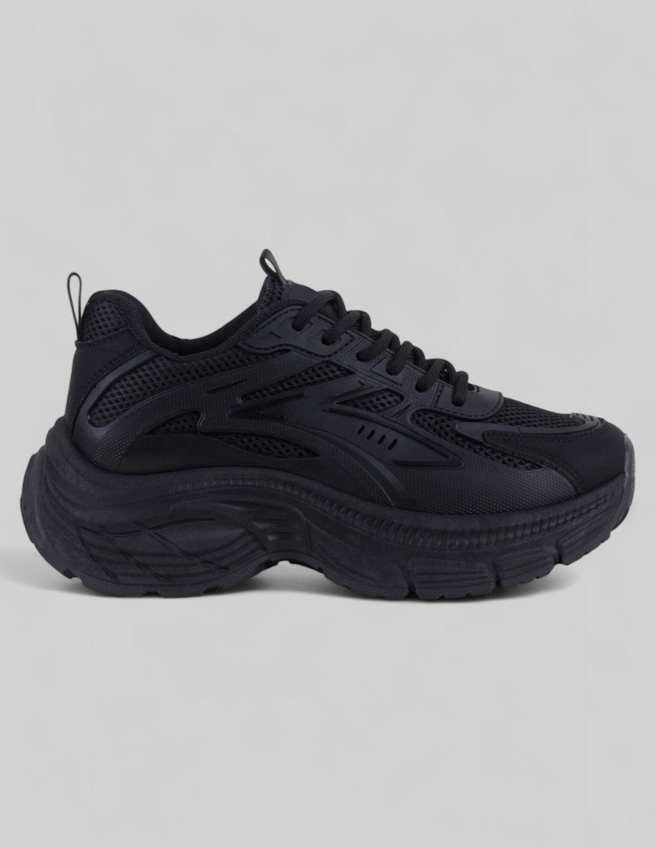 Tenis tipo deportivo   TRX en Textil – Negro