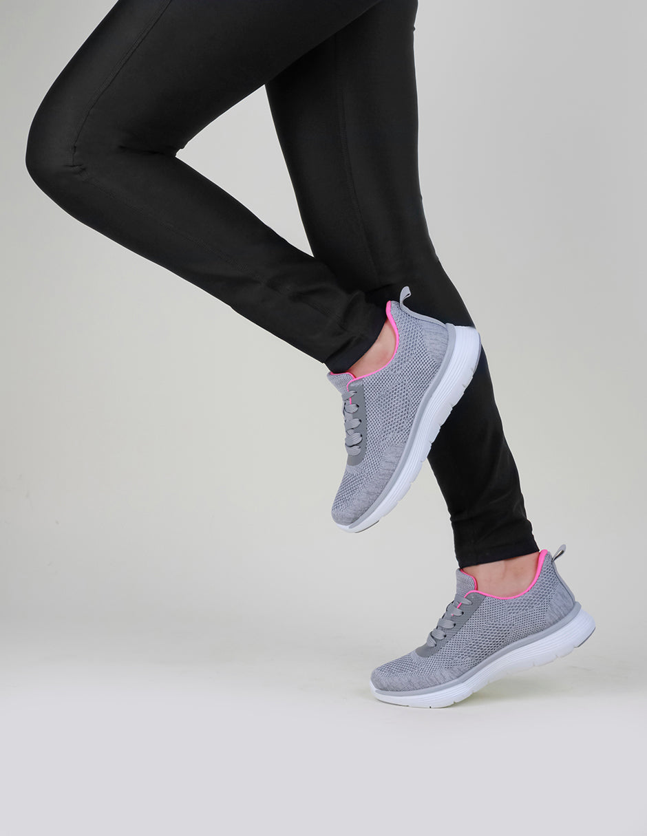 Tenis para entrenamiento  Sport en Textil – Gris