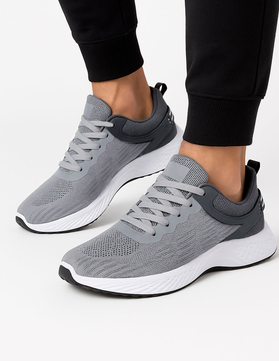 Tenis para entrenamiento Sport en Textil – Gris