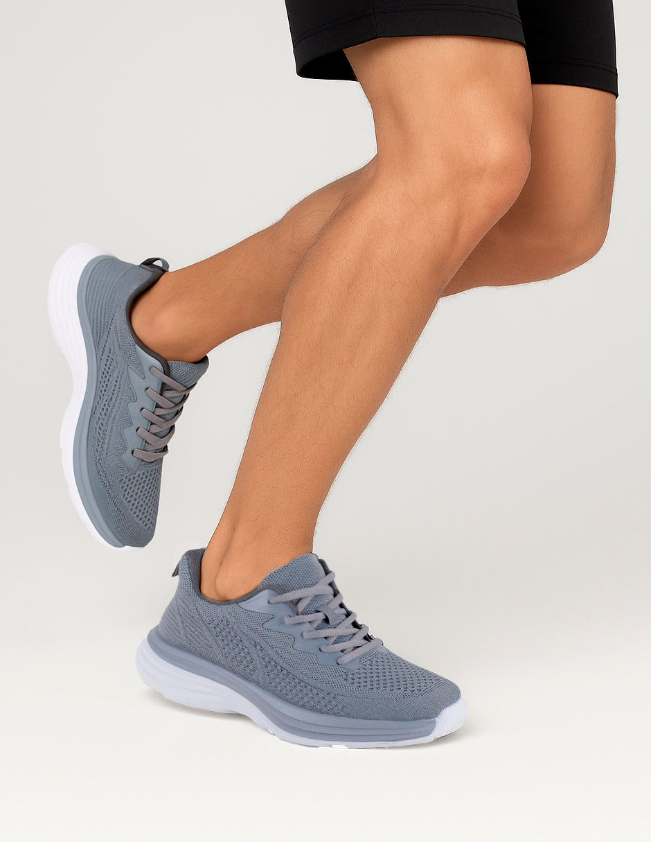 Tenis para entrenamiento Sport en Textil – Gris