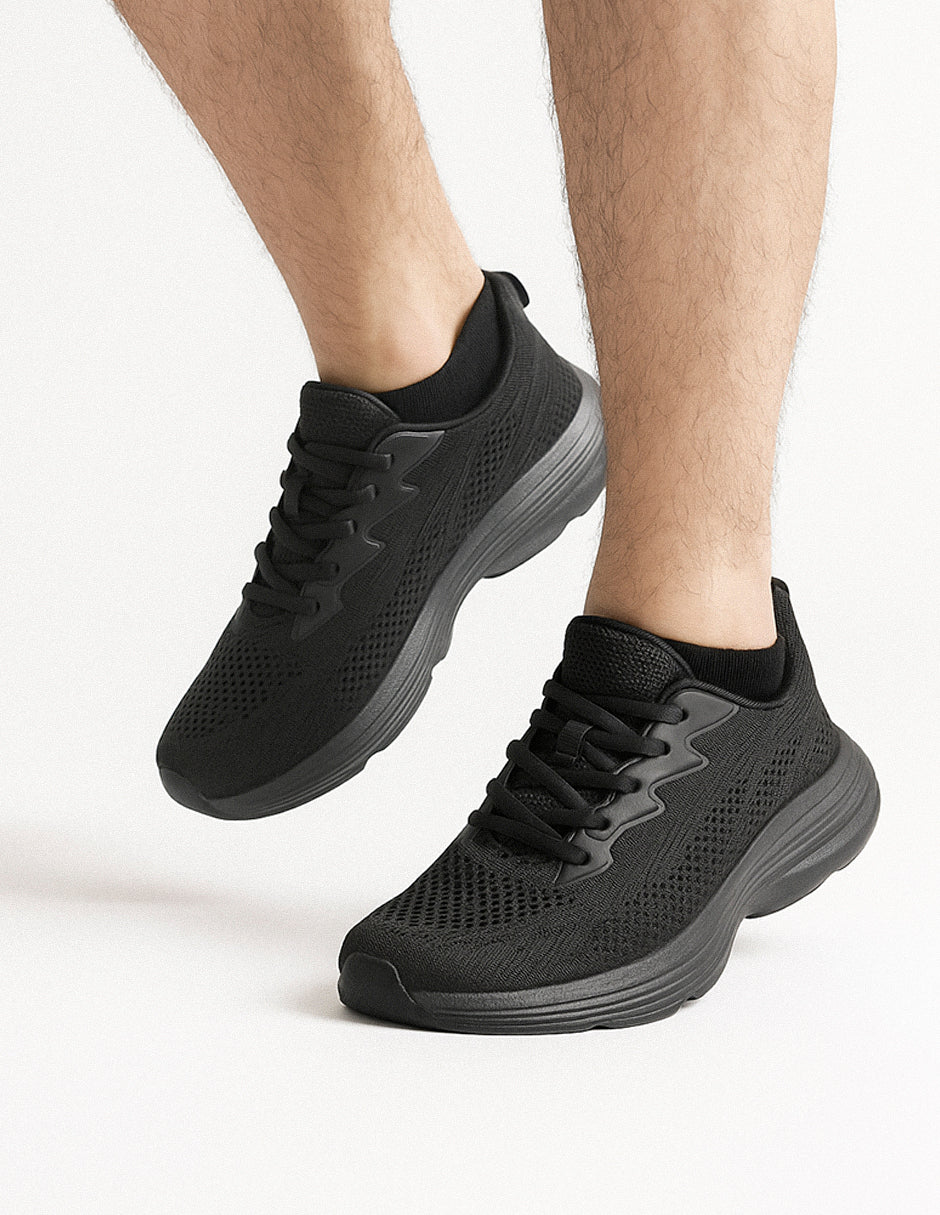 Tenis para entrenamiento Sport en Textil – Negro
