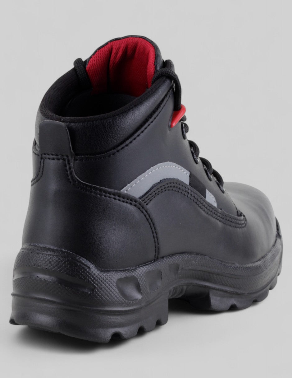 Botas industriales Work en Piel – Negro