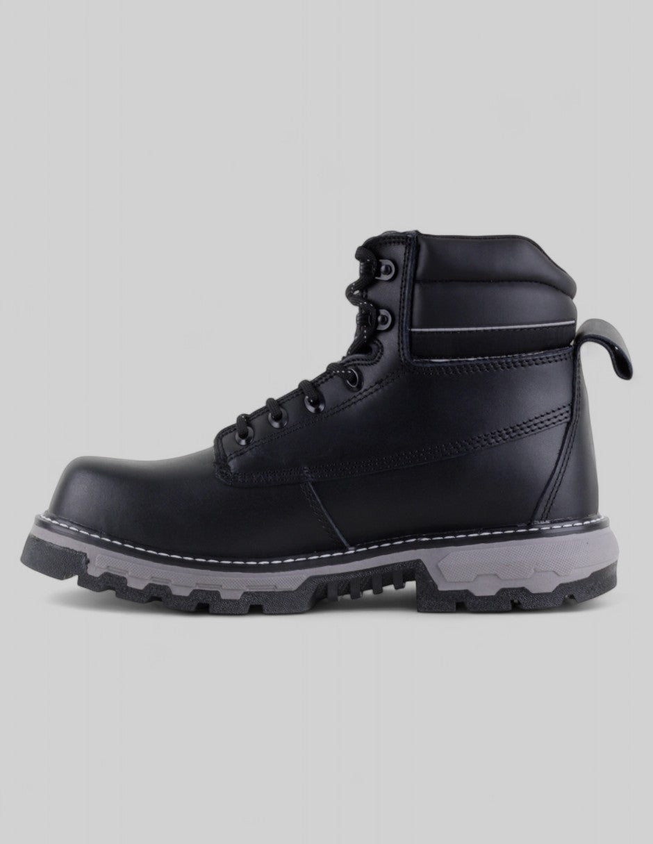 Botas industriales Work en Piel – Negro
