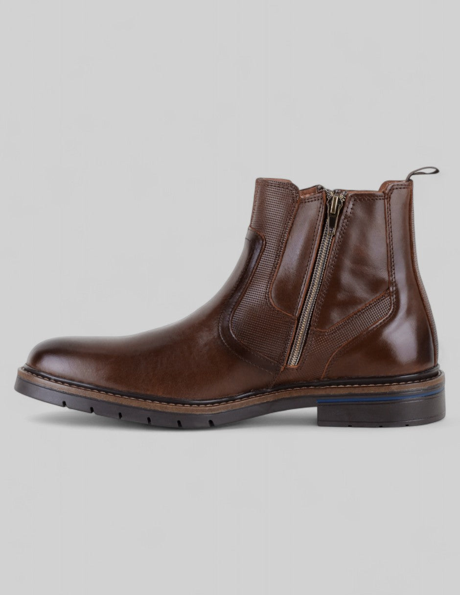 Botas casuales Hand made en Piel – Café