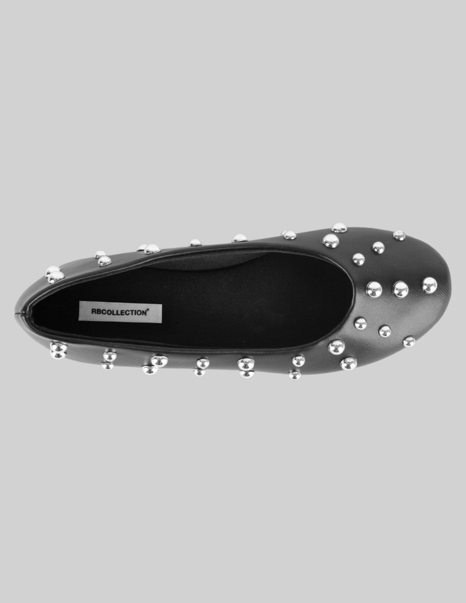Flats clásicas Nature en Piel vegana – Negro