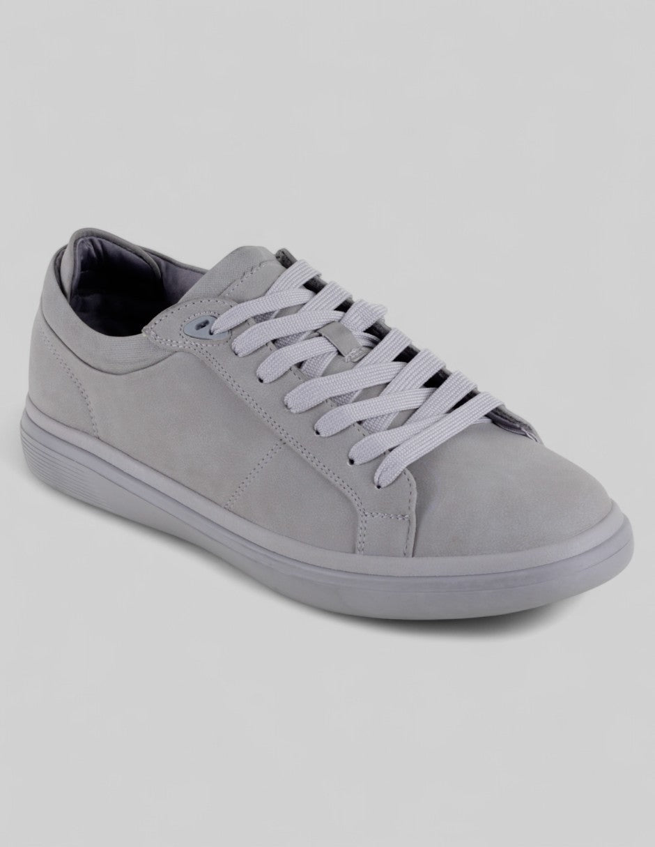 Tenis con cordones Exterior Piel vegana Color Gris Para Hombre De RBCOLLECTION