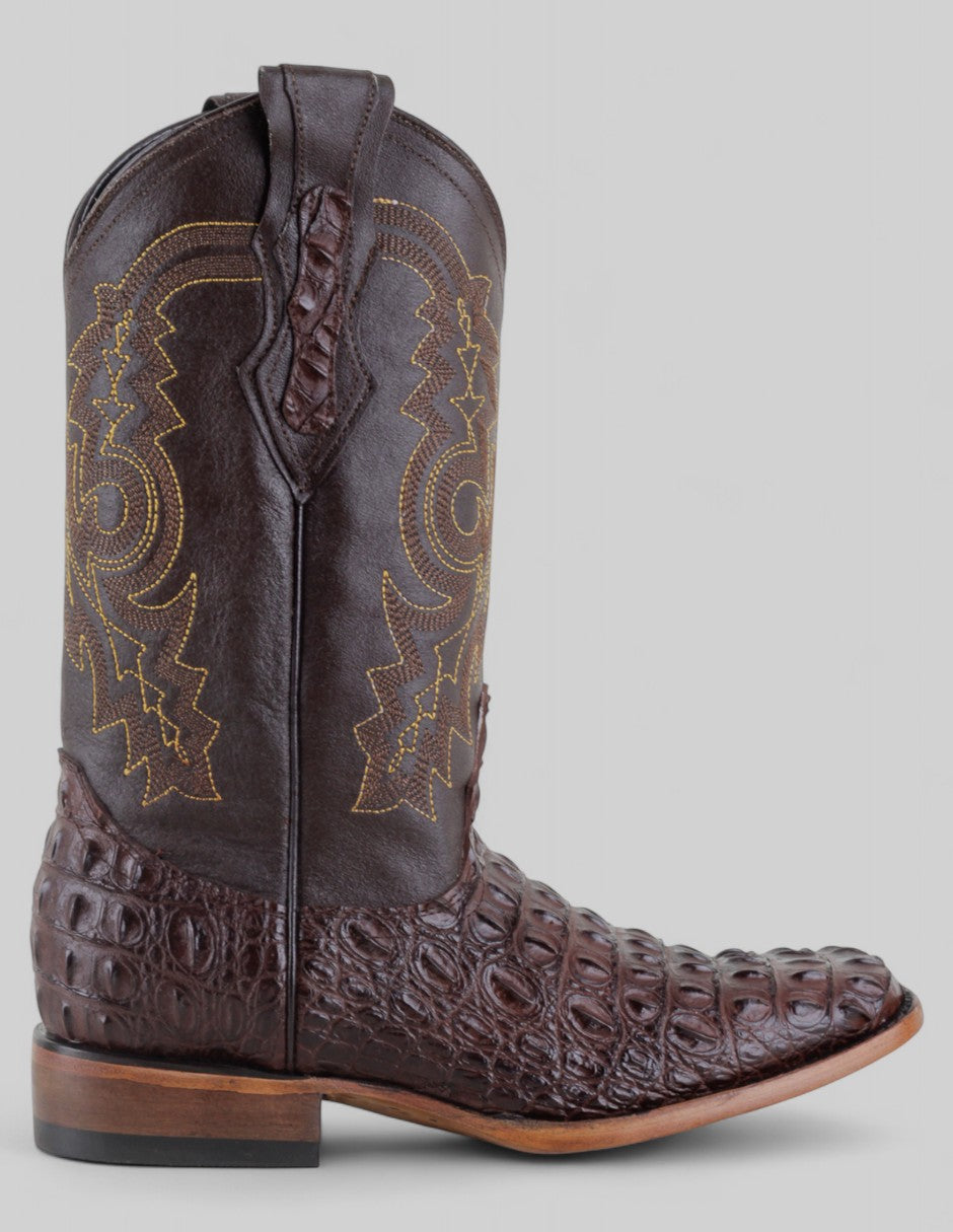 Botas tipo western Cowboy en Piel – Café