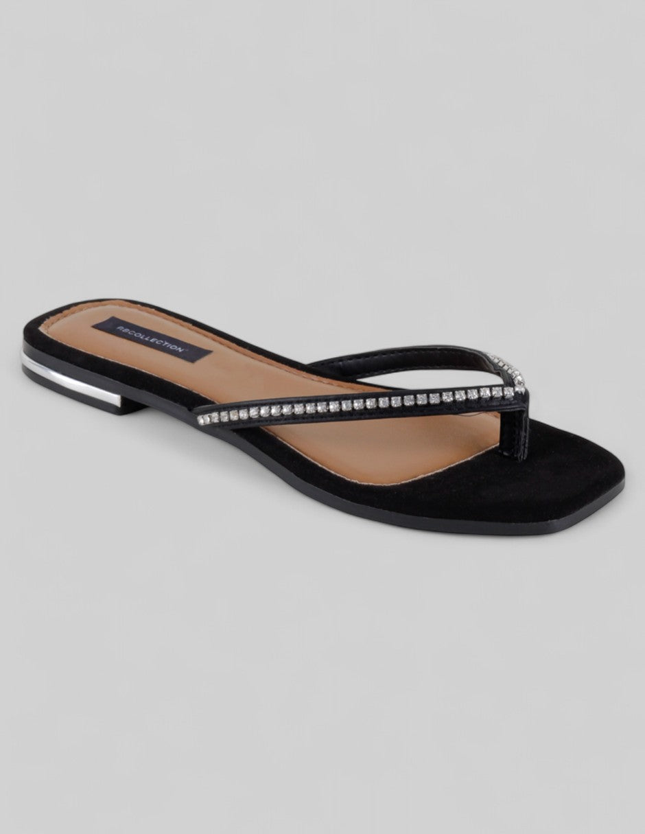 Sandalias de piso Soft en Sintético – Negro