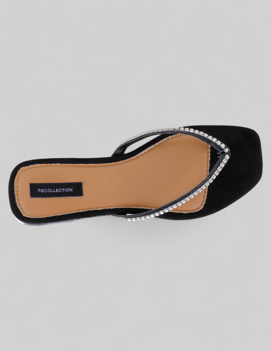 Sandalias de piso Soft en Sintético – Negro