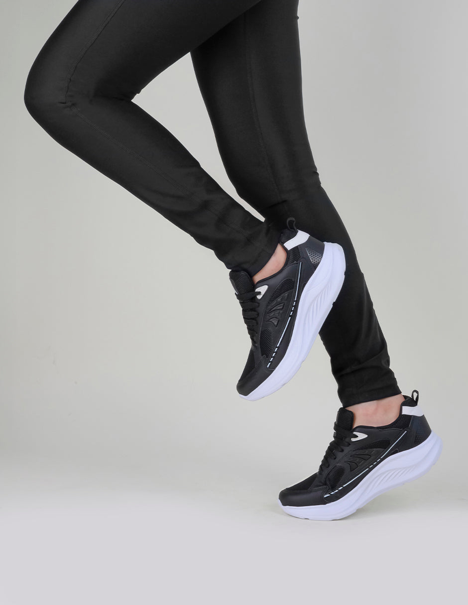 Tenis para entrenamiento  Sport en Textil – Negro