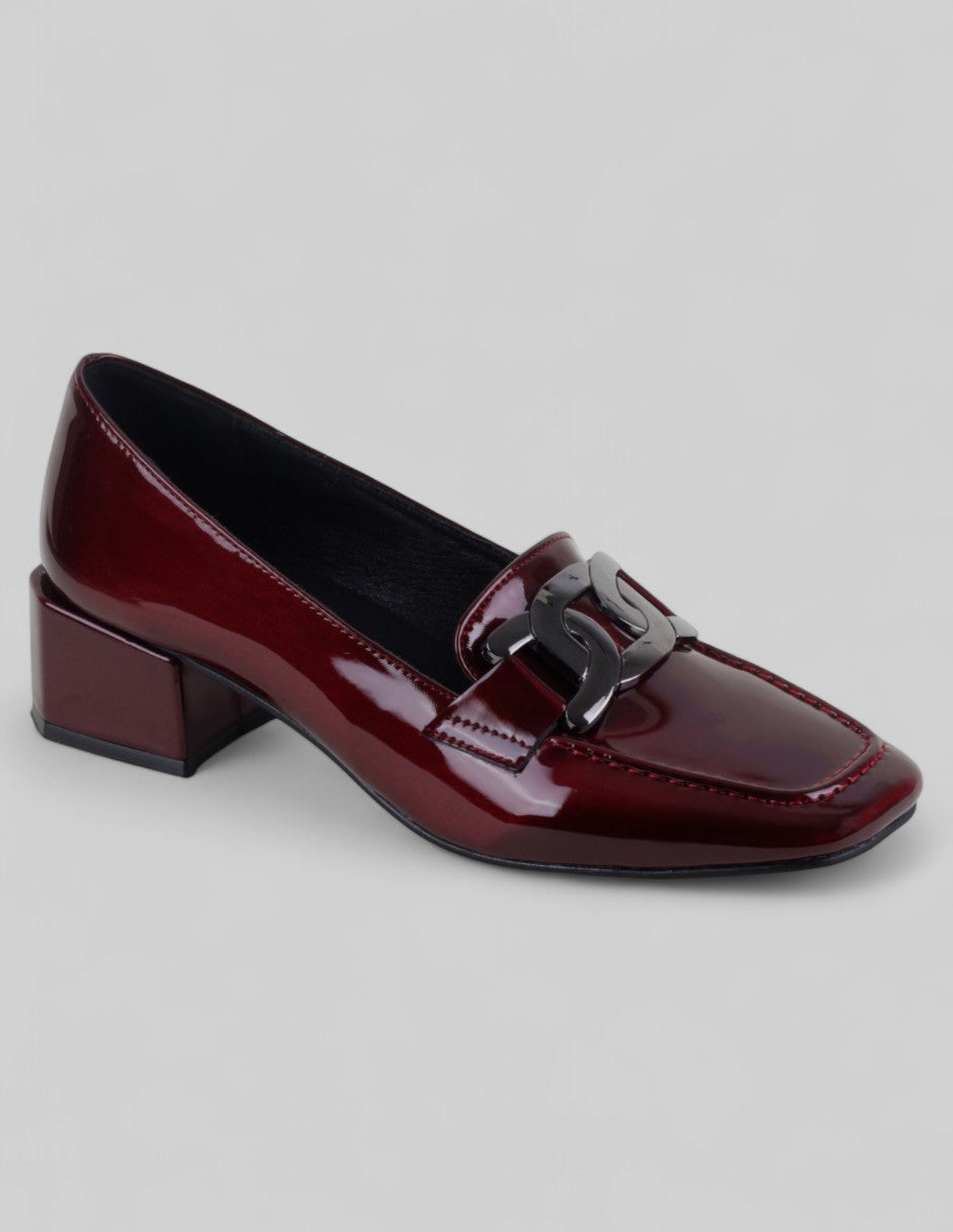 Zapatillas Exterior Charol Color Rojo Para Mujer De RBCOLLECTION