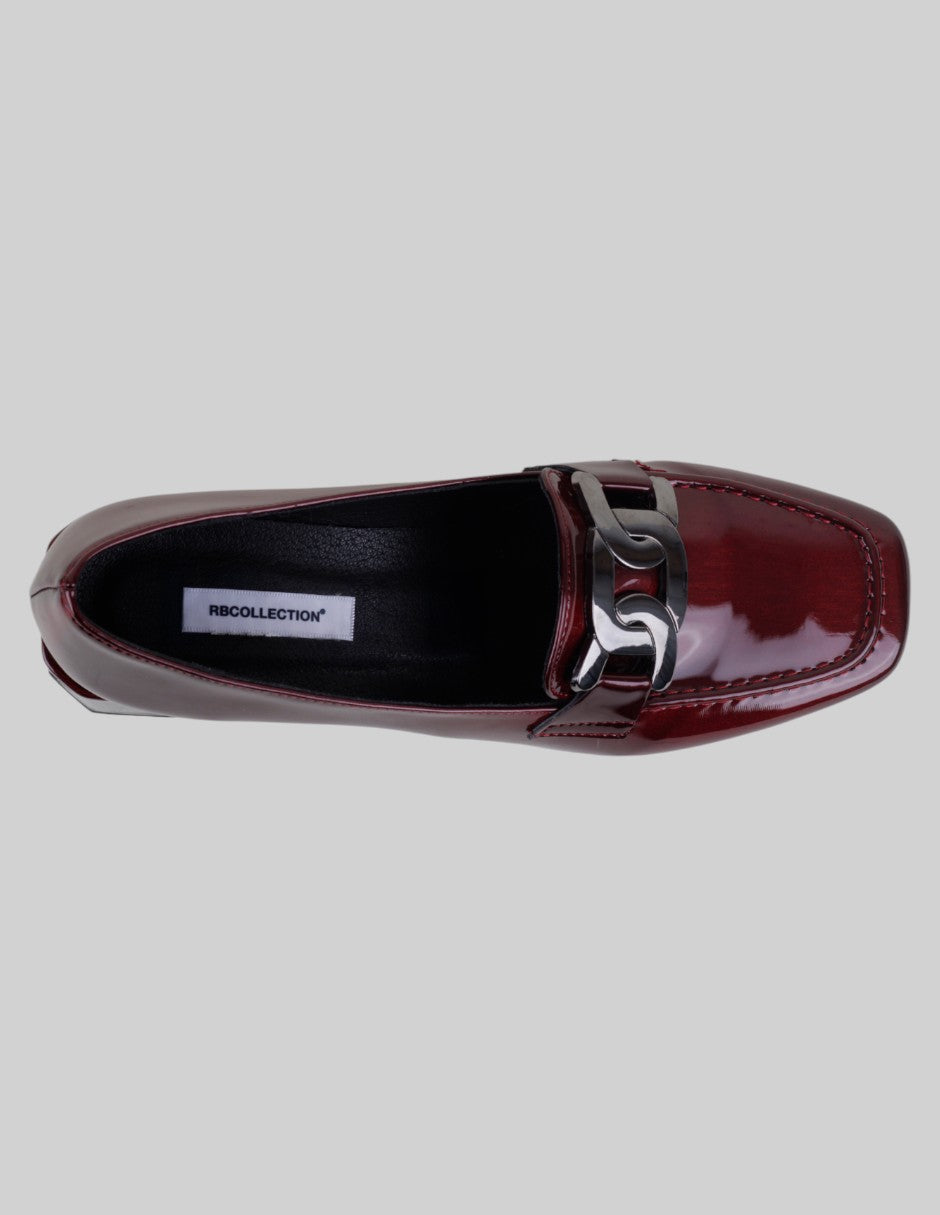 Zapatillas Ferm en Charol – Rojo