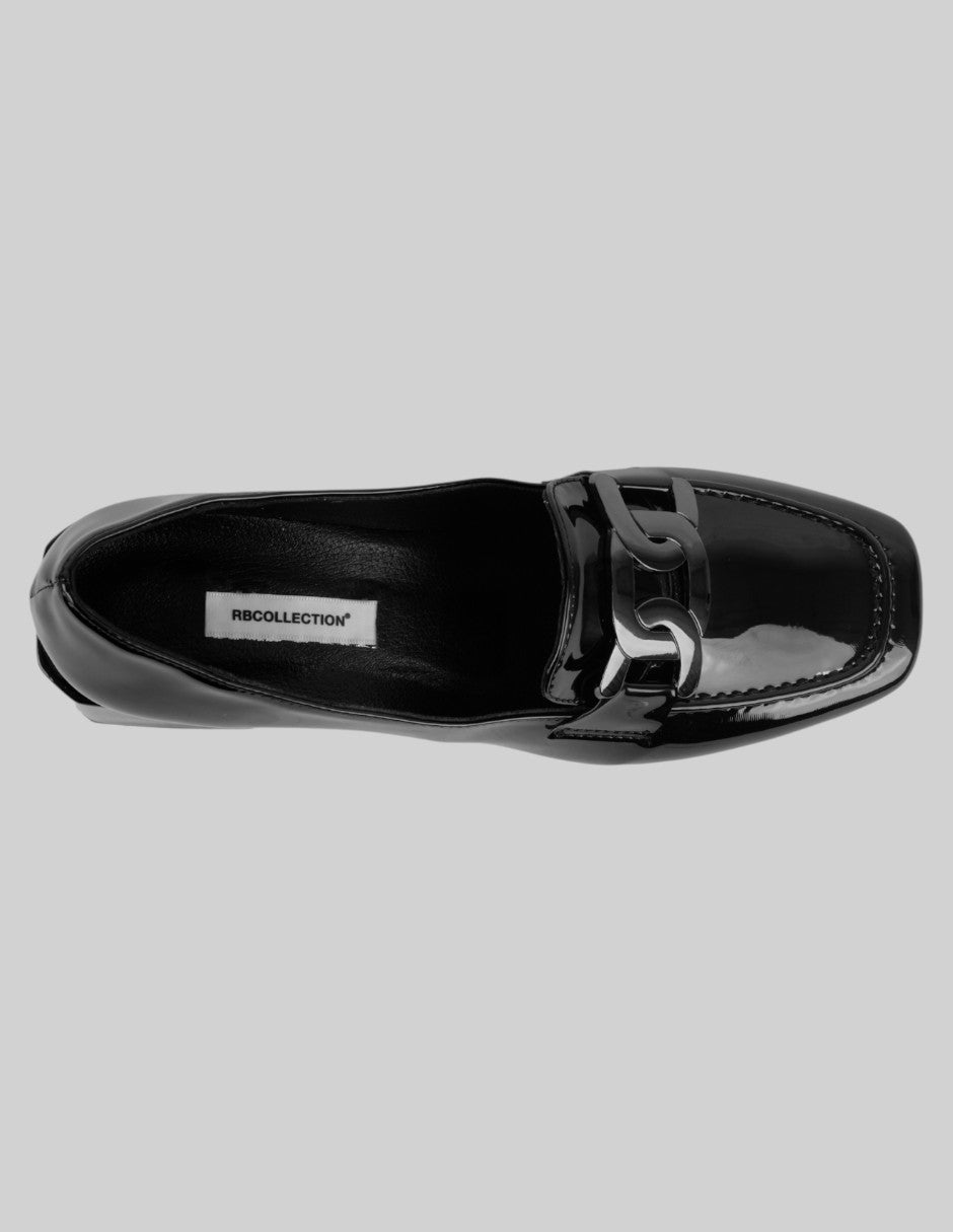 Zapatillas Ferm en Charol – Negro