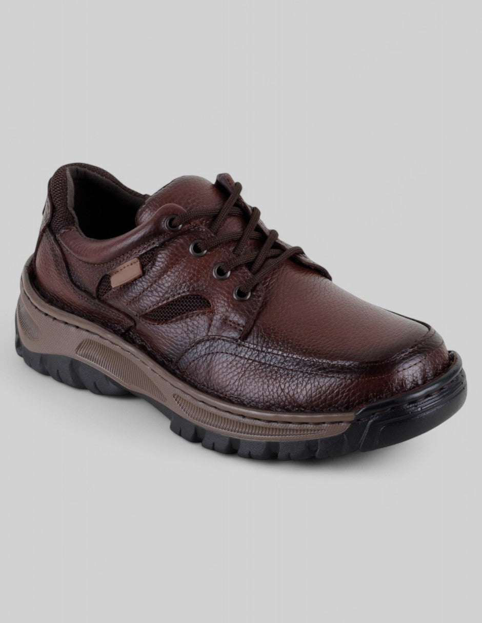 Zapato de confort Exterior Piel Color Café Para Hombre De RBCOLLECTION