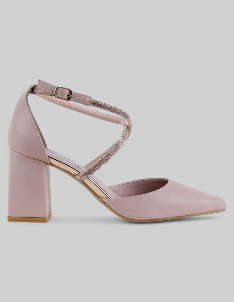 Zapatillas Glowm en Piel vegana – Rosa