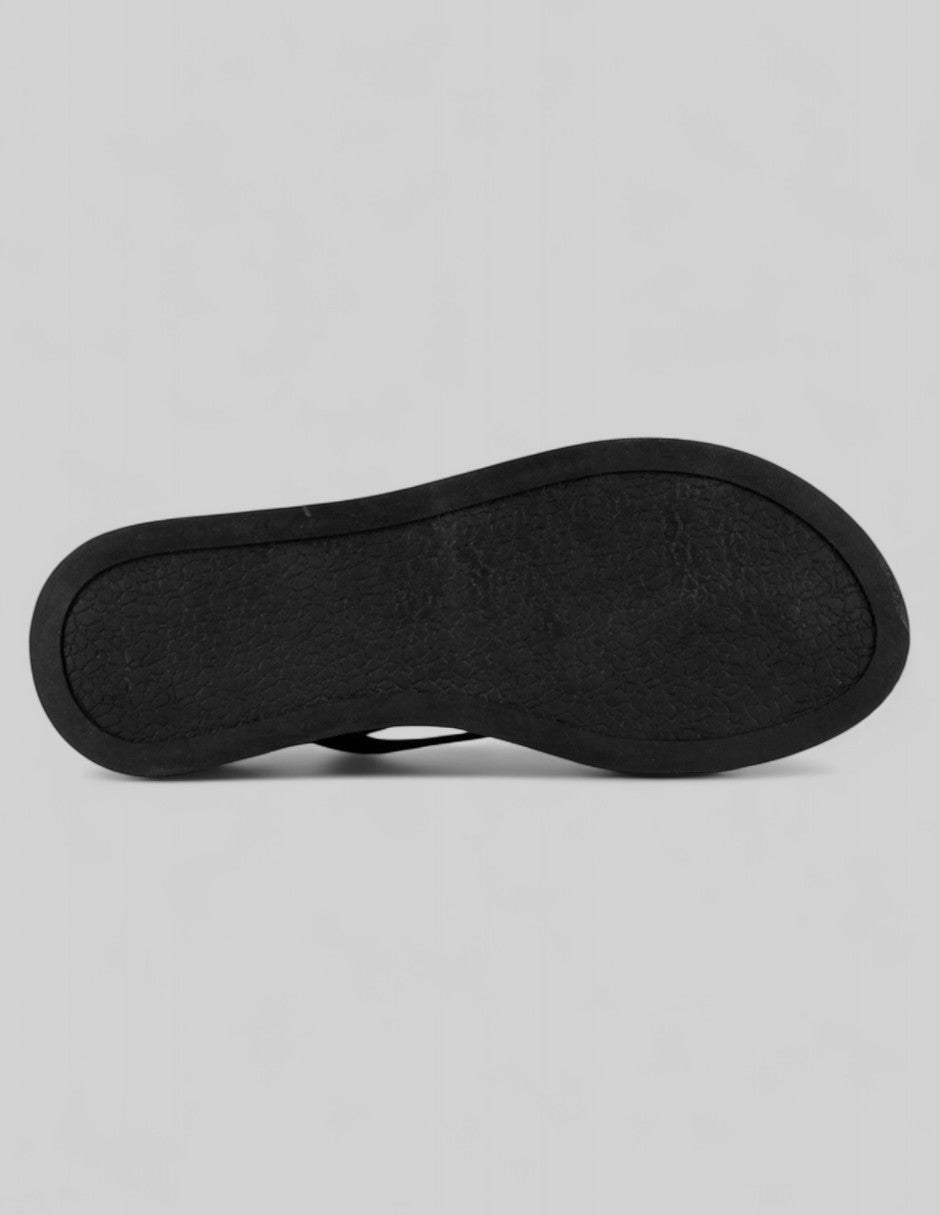 Sandalias de piso Ave en Piel vegana – Negro