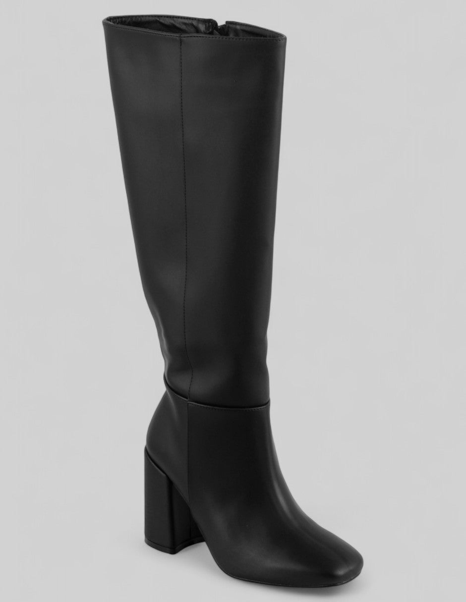 Botas altas Exterior Piel vegana Color Negro Para Mujer De RBCOLLECTION