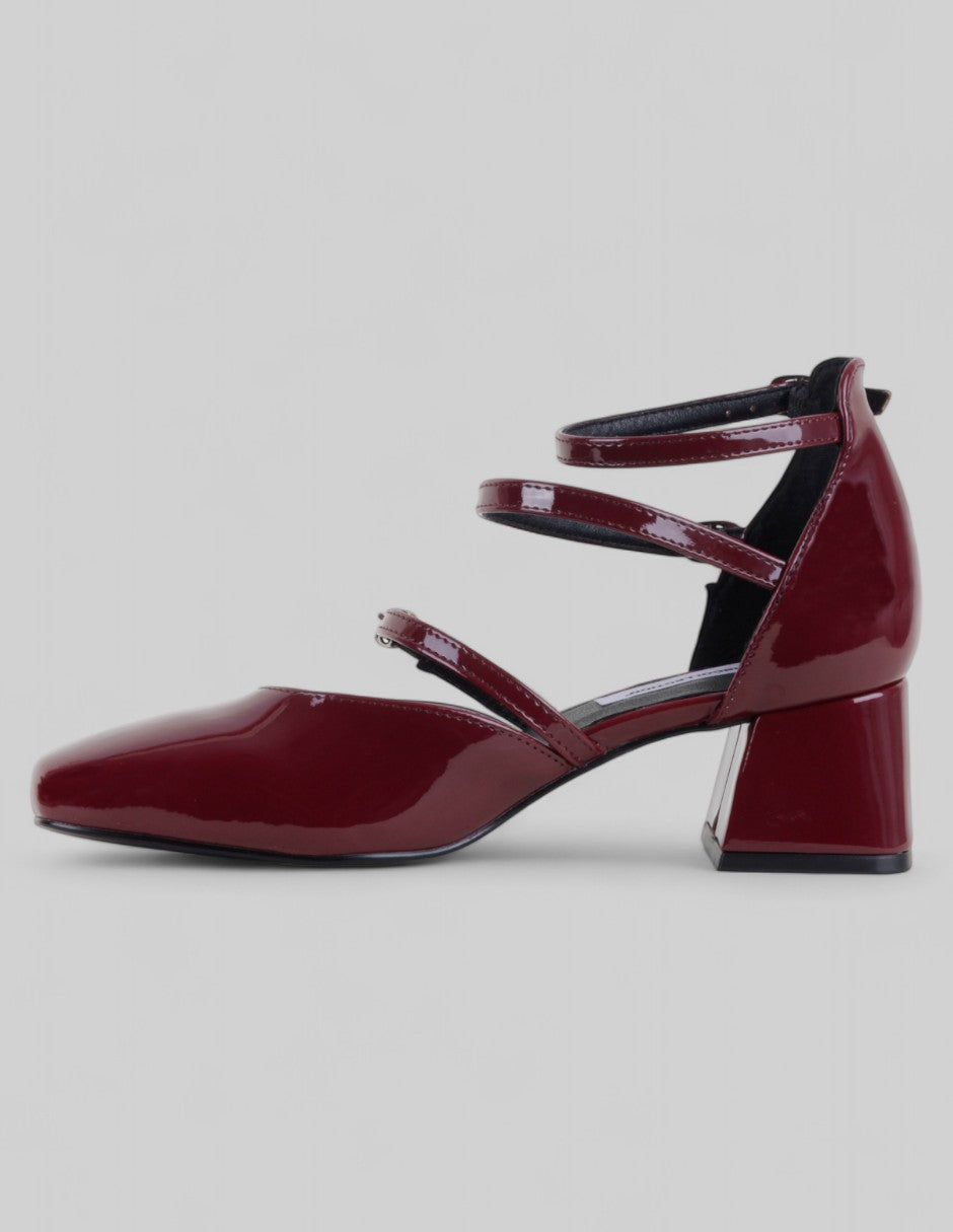 Zapatillas Loop en Charol – Rojo