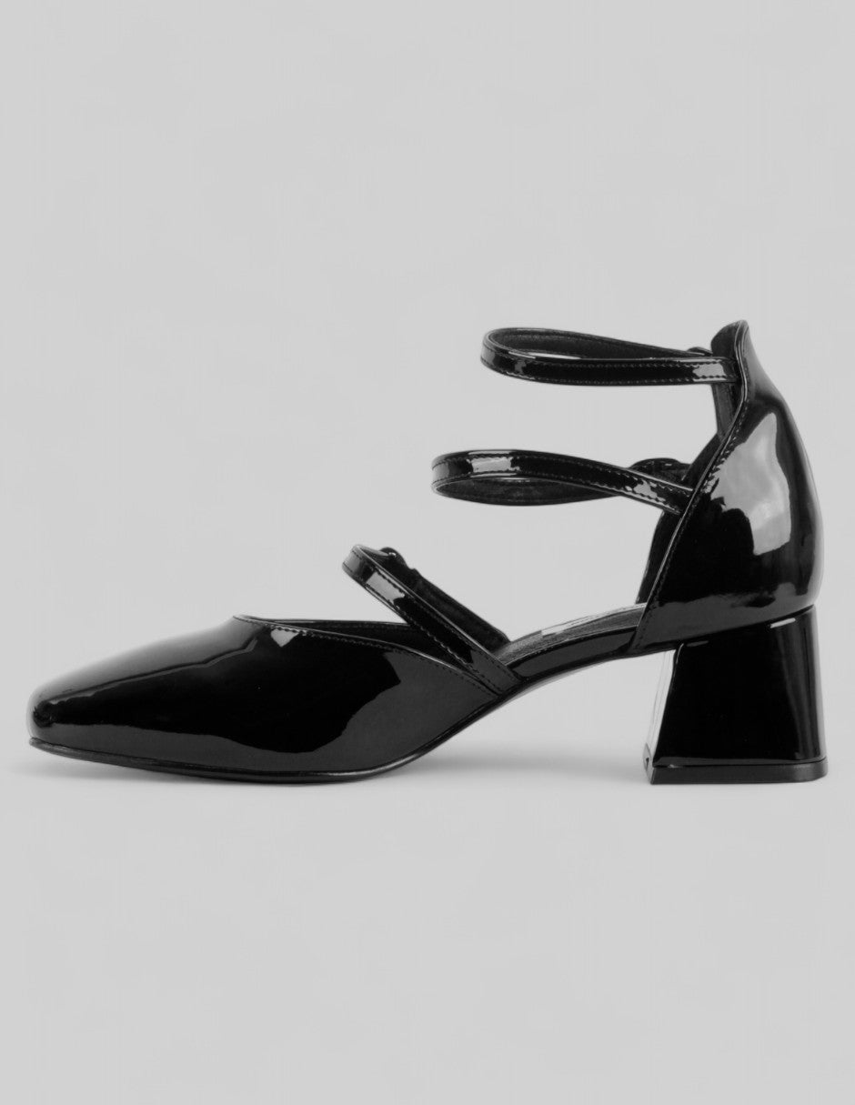 Zapatillas Loop en Charol – Negro