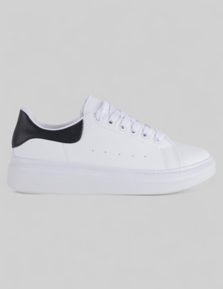 Tenis con cordones  Xoxo en Sintético – Blanco