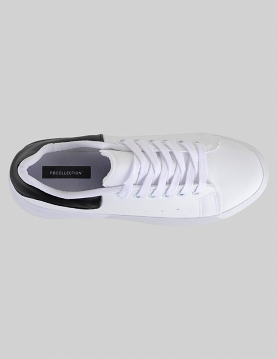 Tenis con cordones  Xoxo en Sintético – Blanco