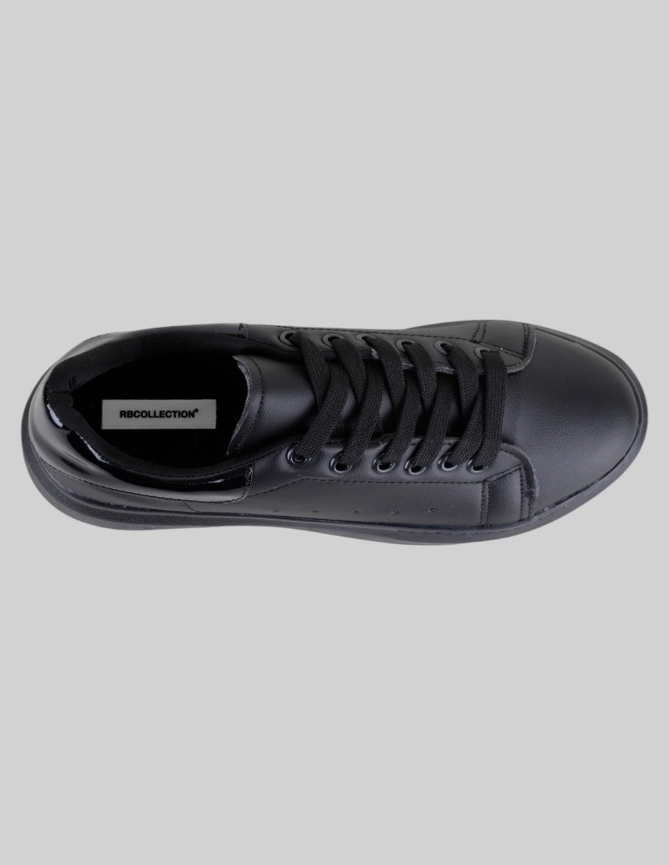 Tenis con cordones  Xoxo en Sintético – Negro