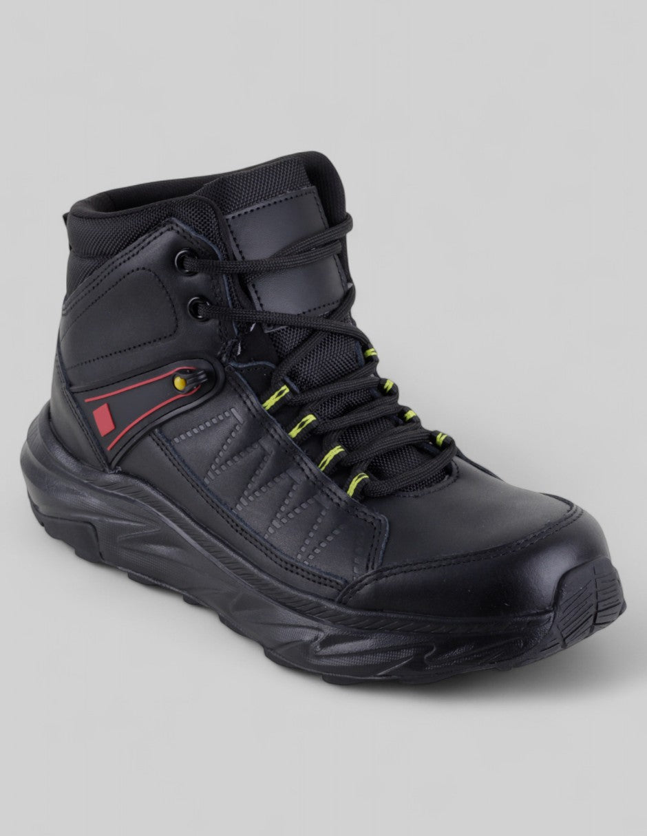 Botas industriales Exterior Piel Color Negro Para Hombre De RBMOVE