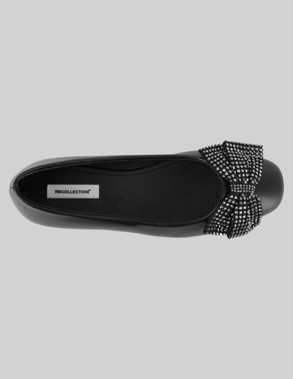 Flats clásicas Classy en Piel vegana – Negro