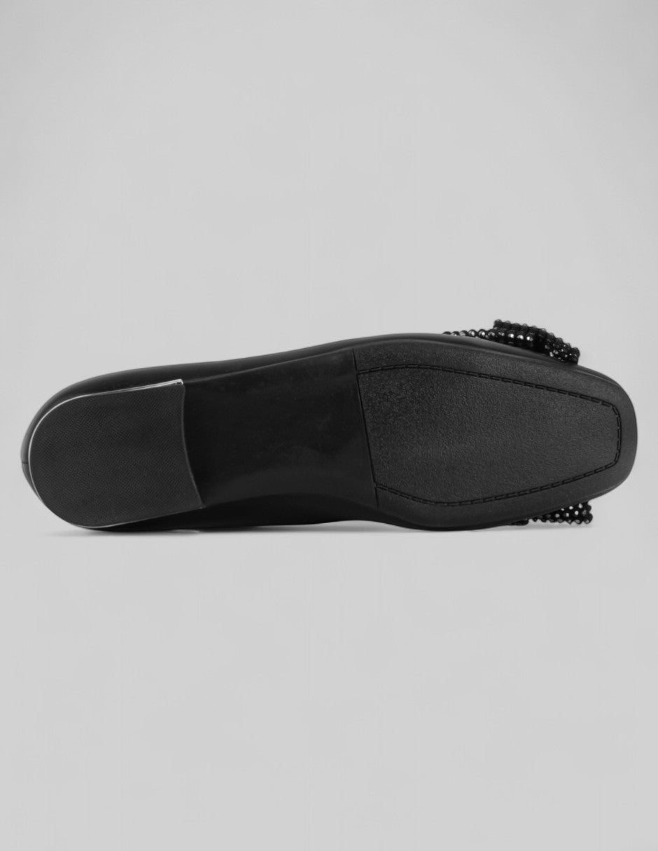 Flats clásicas Classy en Piel vegana – Negro