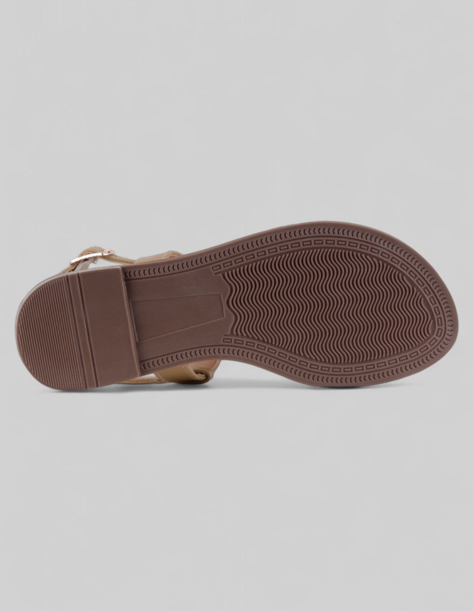 Sandalias de piso Ave en Sintético – Beige