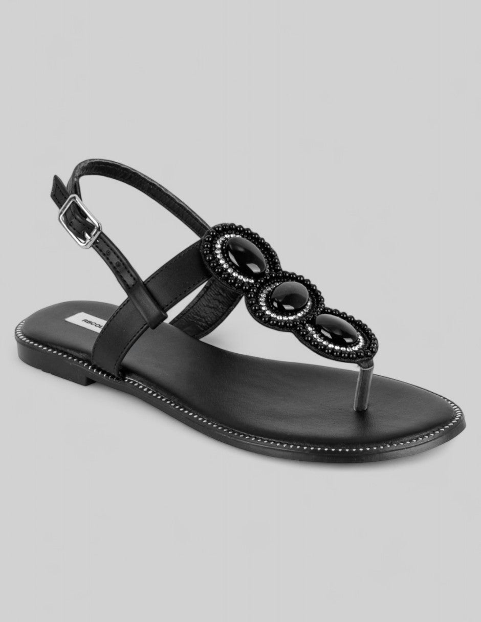 Sandalias de piso Ave en Sintético – Negro