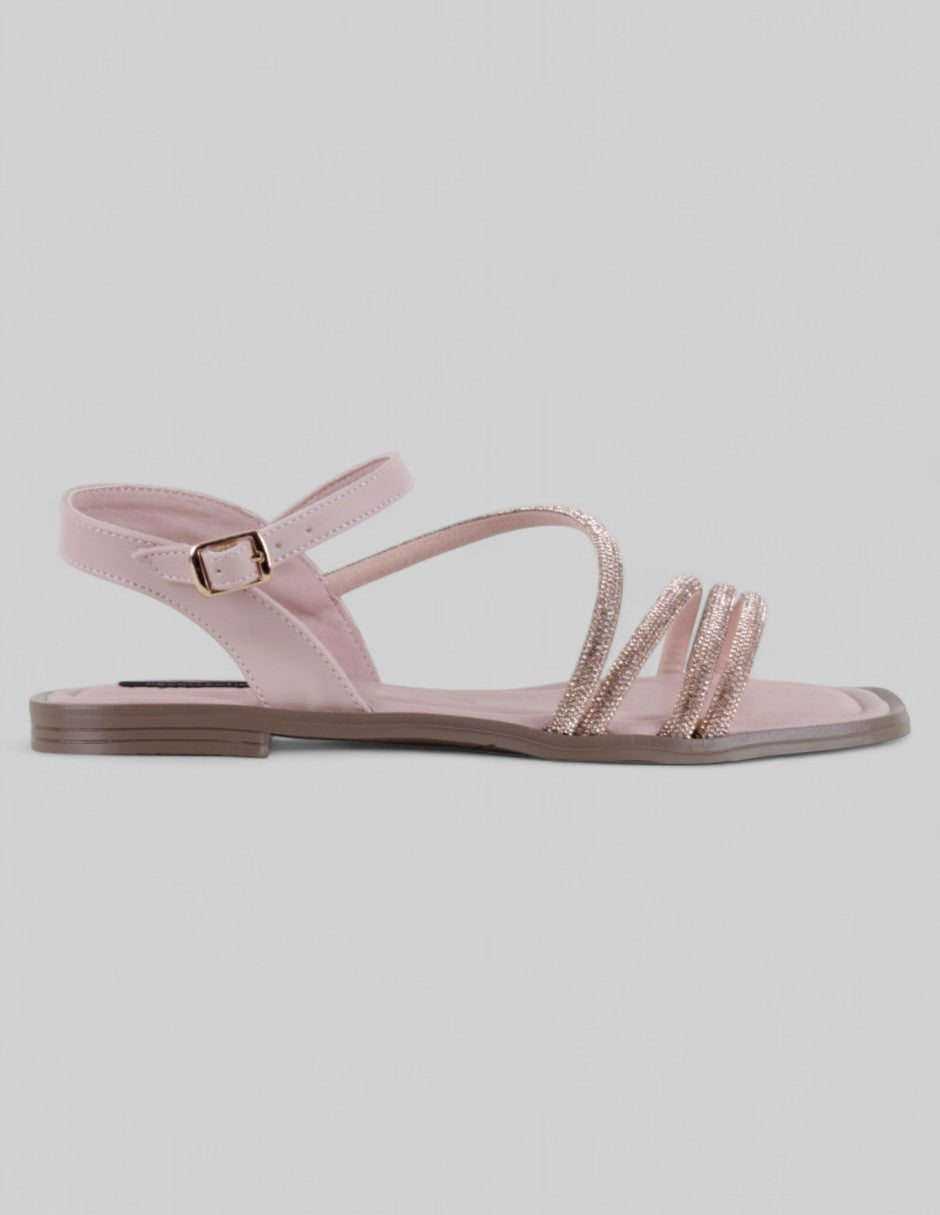 Sandalias de piso Soft en Sintético – Rosa