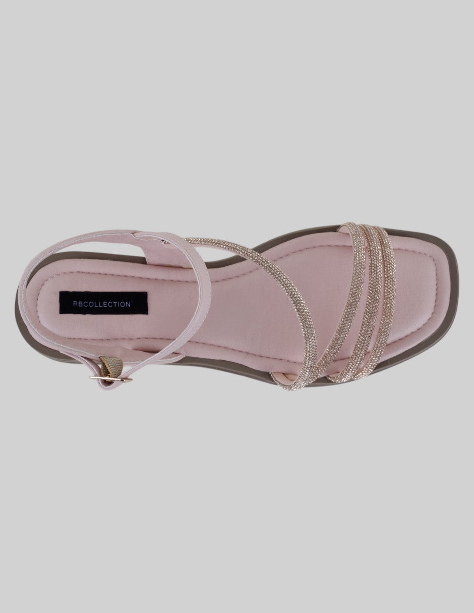 Sandalias de piso Soft en Sintético – Rosa
