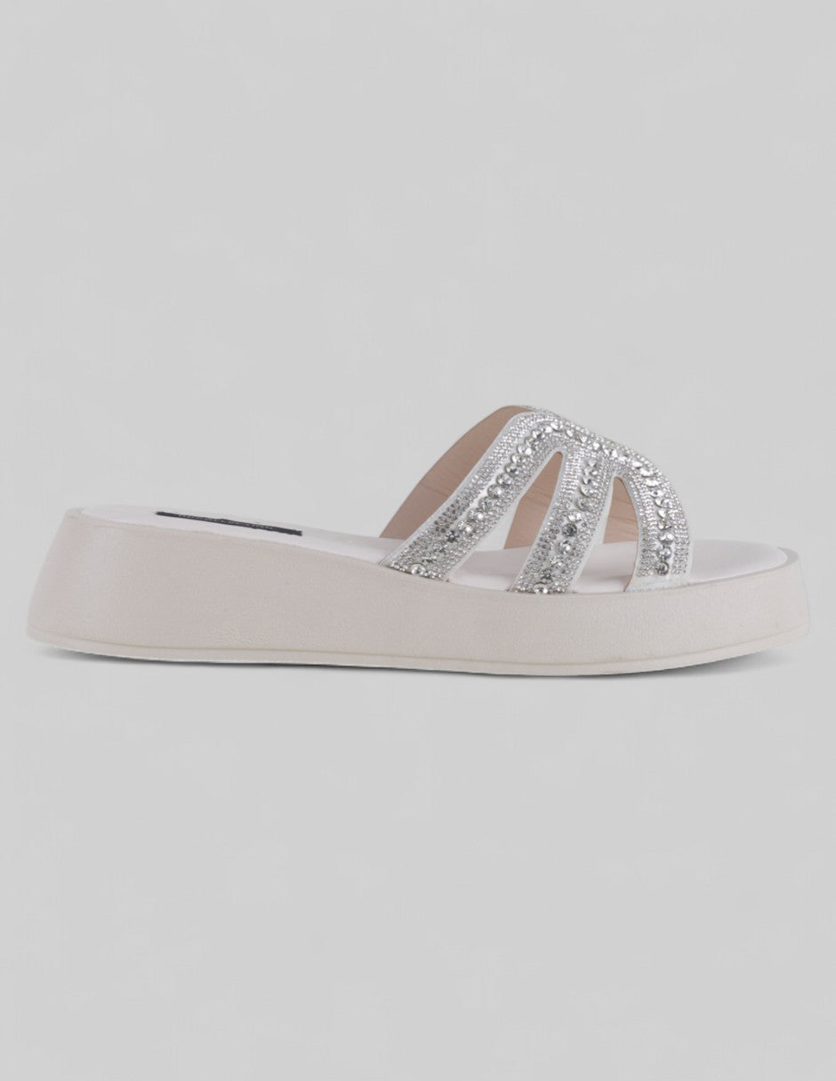 Sandalias con plataforma Birt en Sintético – Plata