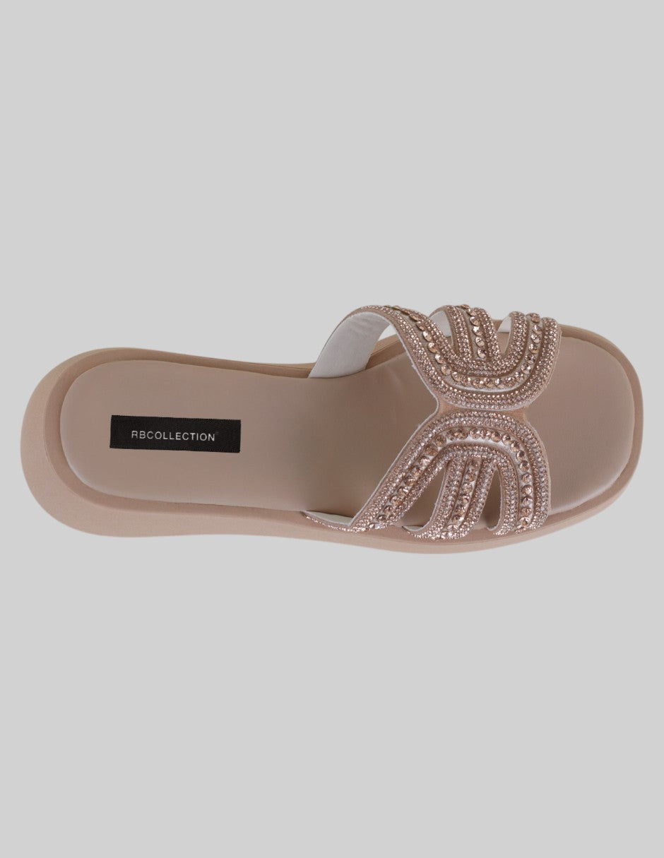 Sandalias con plataforma Birt en Sintético – Dorado