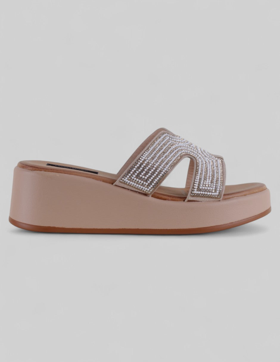 Sandalias con plataforma Steps en Sintético – Beige
