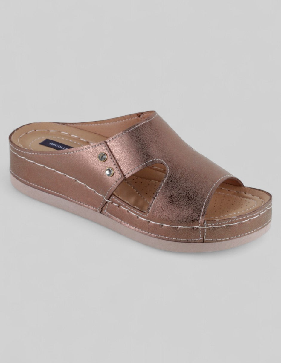 Sandalias con plataforma Steps en Sintético – Café