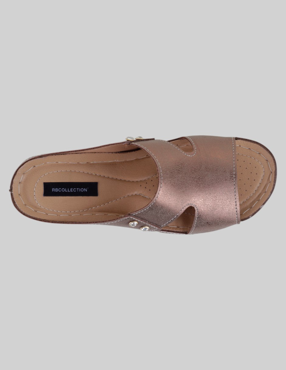 Sandalias con plataforma Steps en Sintético – Café