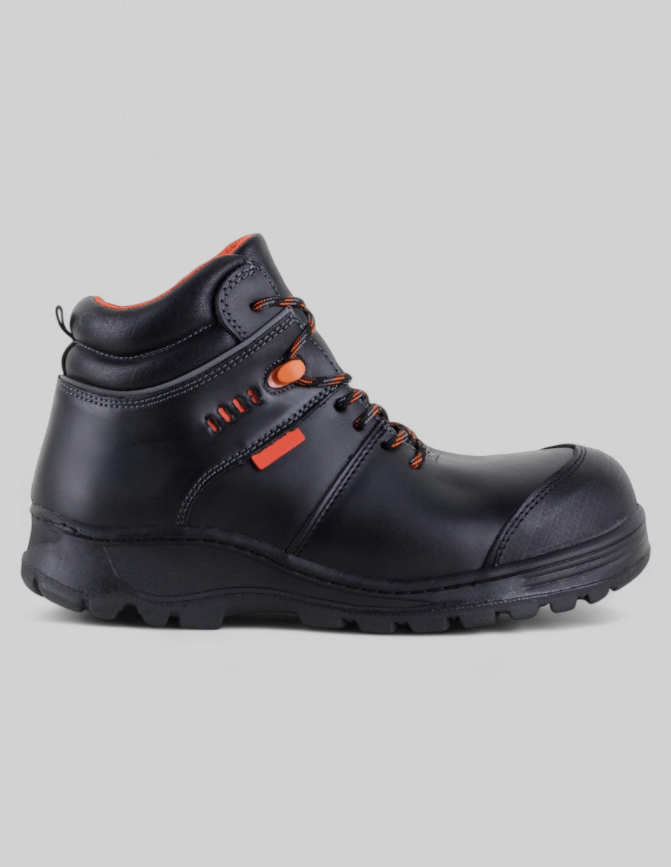 Botas industriales Work en Piel – Negro
