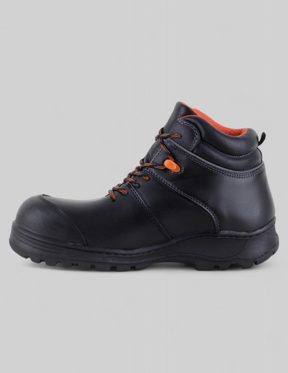 Botas industriales Work en Piel – Negro