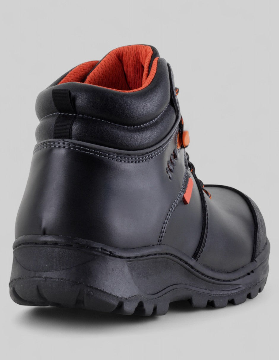 Botas industriales Work en Piel – Negro