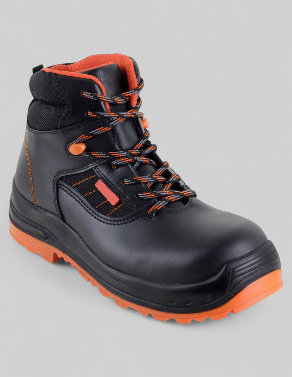 Botas industriales Exterior Piel Color Negro Para Hombre De RBMOVE