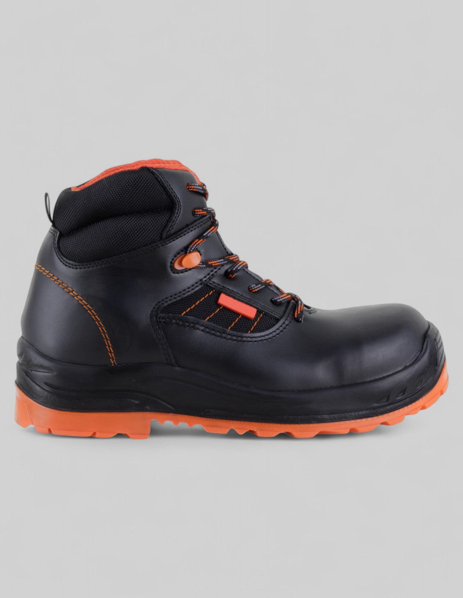 Botas industriales Work en Piel – Negro