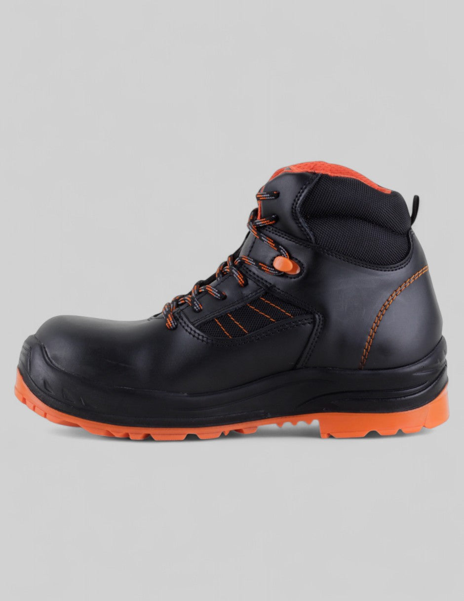Botas industriales Work en Piel – Negro