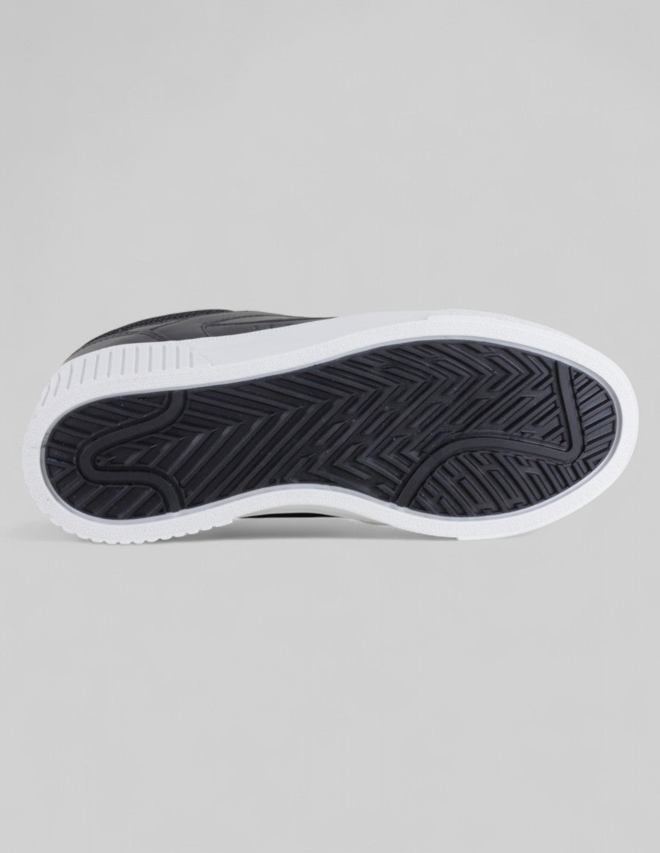 Tenis con cordones  High Line en Sintético – Negro