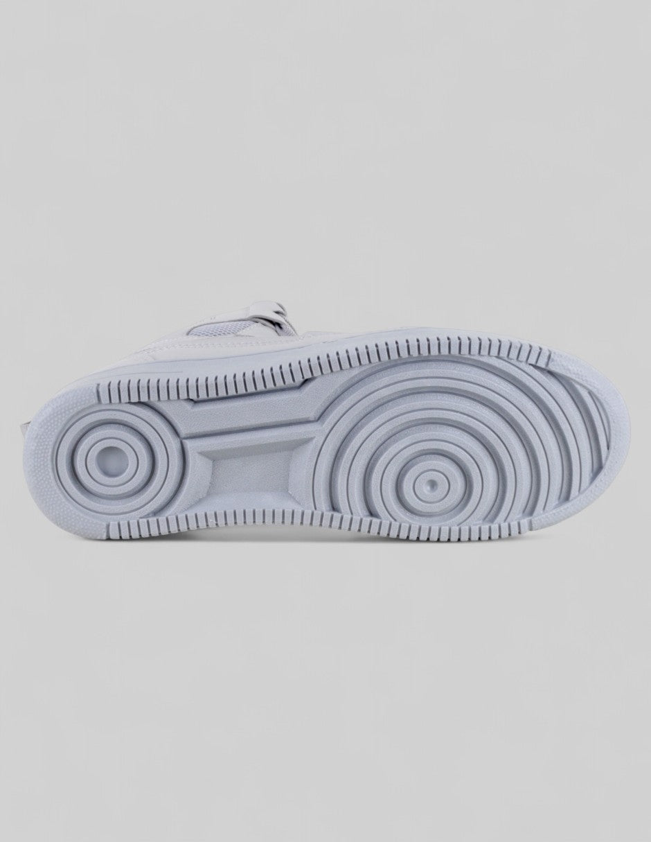 Tenis botín Highline en Piel vegana – Gris