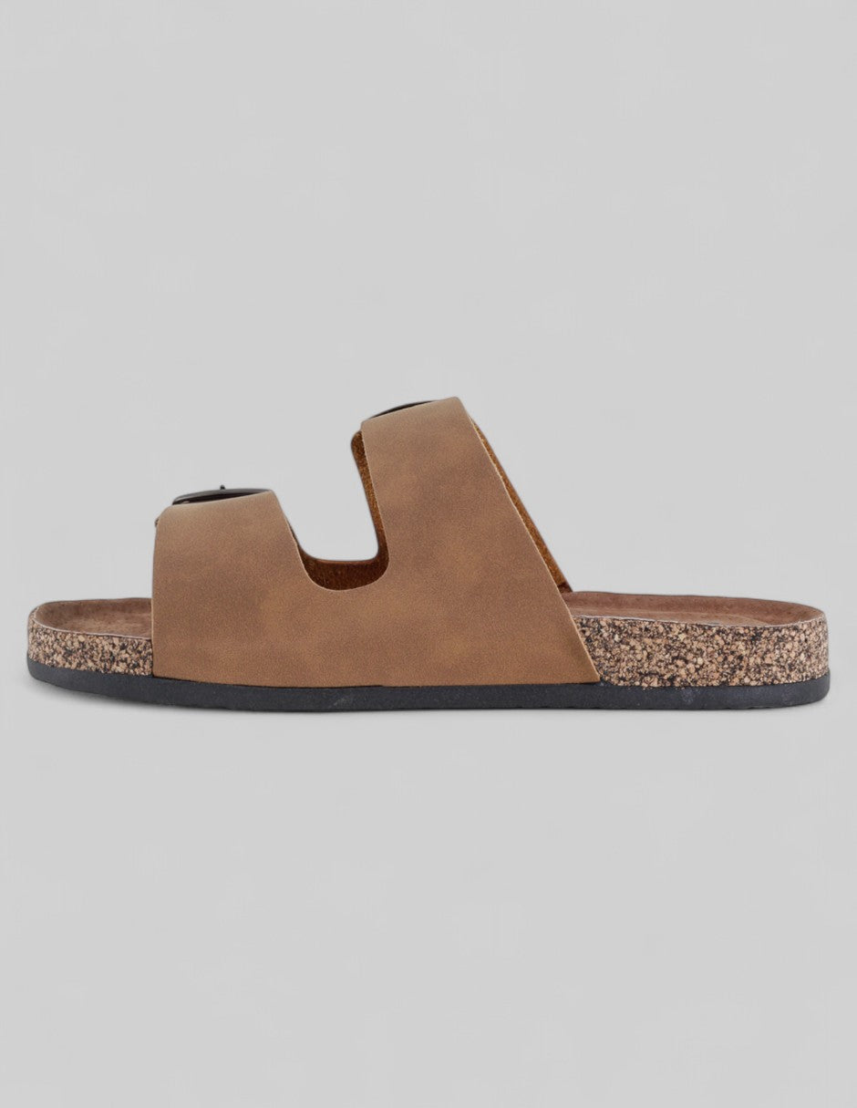 Sandalias clásicas Onne  en Textil – Café